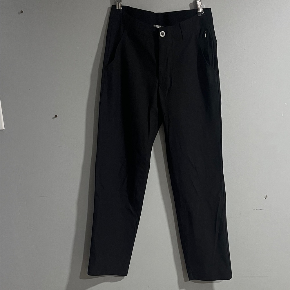 Cloudveil Sophisticated Men's Black Dress Trousers 30X30